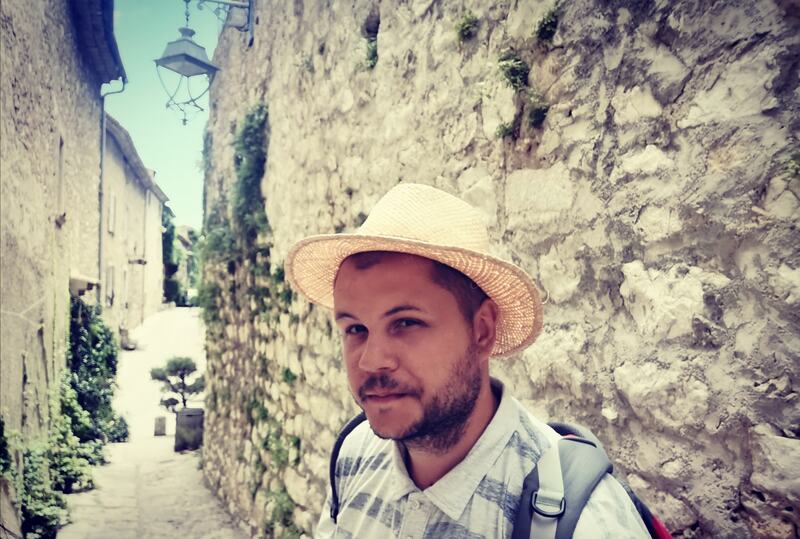Myself, Saint-Paul-de-Vence, France, 2019